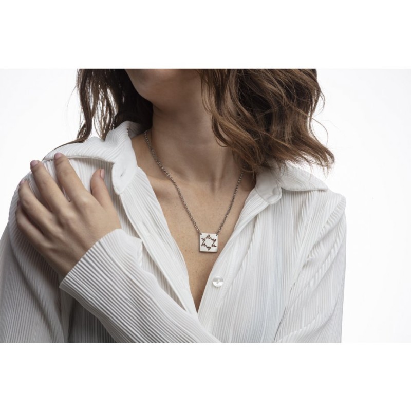 עדי סידלר שרשרת נירוסטה כוכב רוקד o... | תליון יהודי